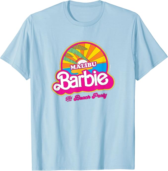Amazon.com: Barbie Malibu Beach Party T-Shirt : Clothing, Shoes & Jewelry